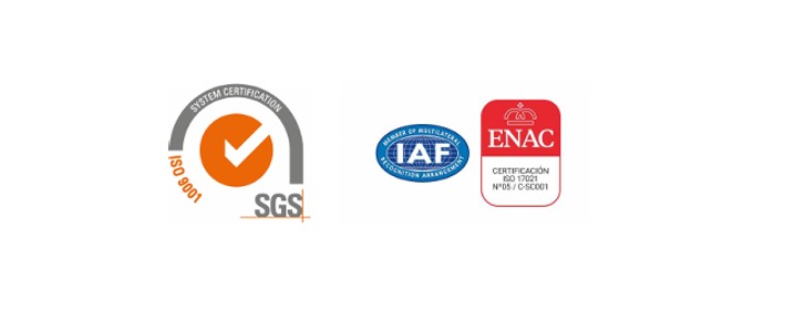 Certificado SGS Internacional. SUMINISTROS HERMA